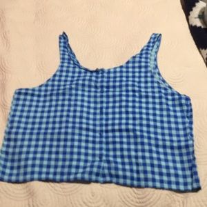 cropped tank top